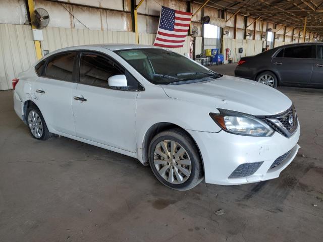 3N1AB7AP6HY246140 - 2017 NISSAN SENTRA S WHITE photo 4
