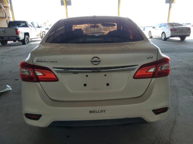 3N1AB7AP6HY246140 - 2017 NISSAN SENTRA S WHITE photo 6