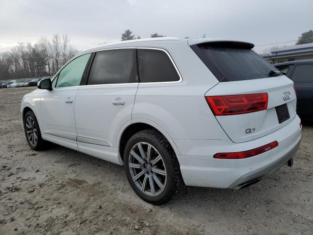 WA1VAAF75JD021492 - 2018 AUDI Q7 PRESTIGE WHITE photo 2