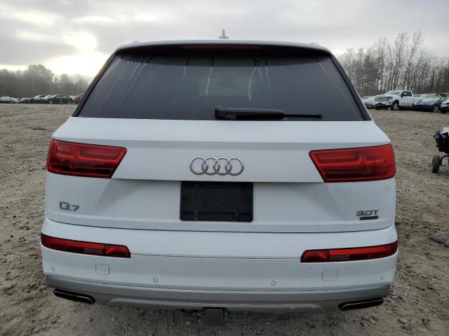 WA1VAAF75JD021492 - 2018 AUDI Q7 PRESTIGE WHITE photo 6