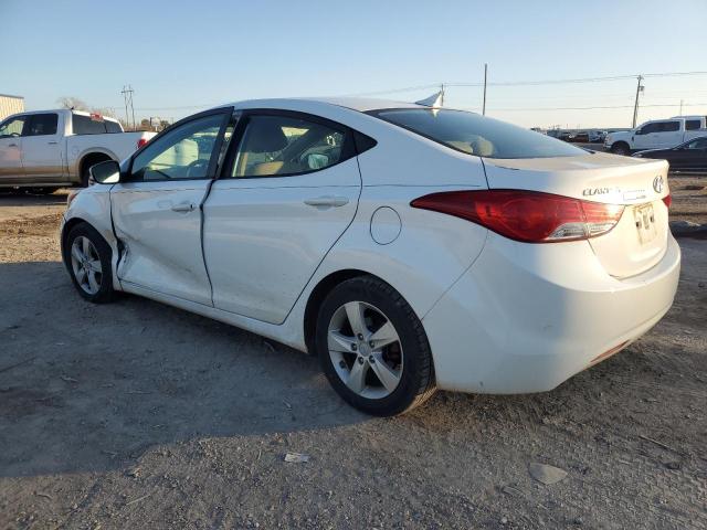 5NPDH4AE2DH352498 - 2013 HYUNDAI ELANTRA GLS WHITE photo 2