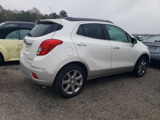 KL4CJCSBXEB780198 - 2014 BUICK ENCORE WHITE photo 3