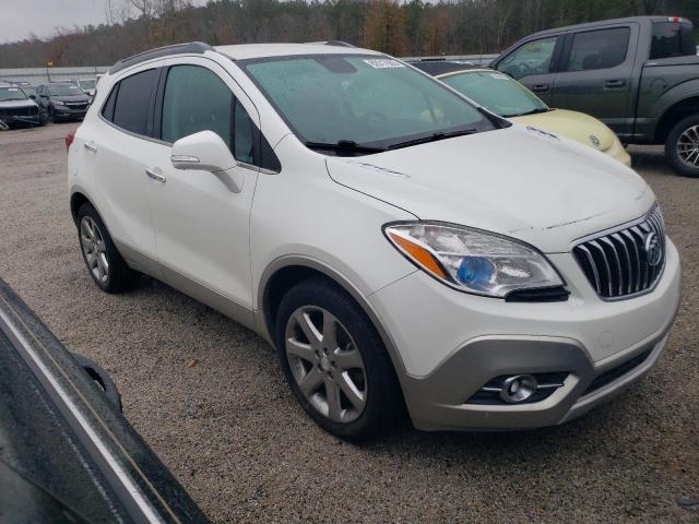 KL4CJCSBXEB780198 - 2014 BUICK ENCORE WHITE photo 4