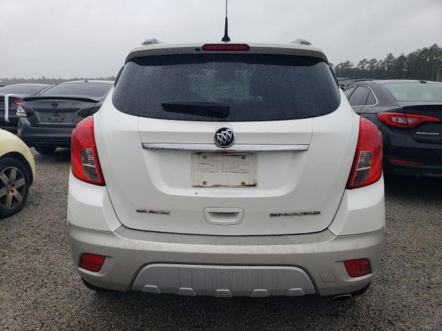 KL4CJCSBXEB780198 - 2014 BUICK ENCORE WHITE photo 6