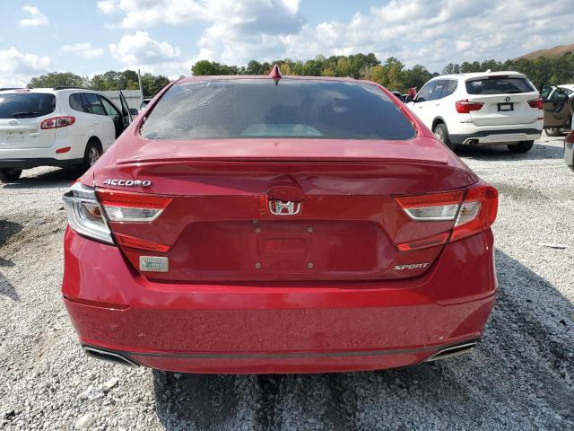 1HGCV1F37KA144066 - 2019 HOND ACCORD SPORT RED photo 6