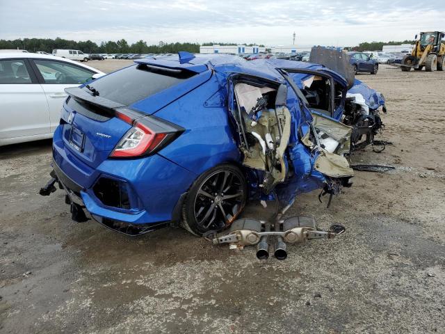 SHHFK7H47LU222852 - 2020 HONDA CIVIC SPORT BLUE photo 3