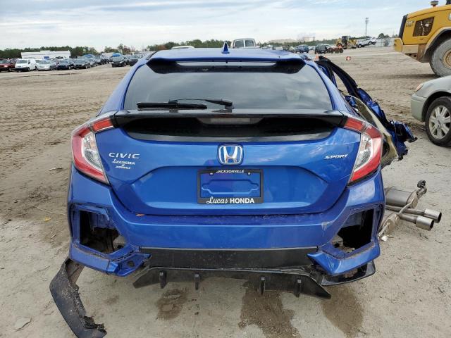 SHHFK7H47LU222852 - 2020 HONDA CIVIC SPORT BLUE photo 6