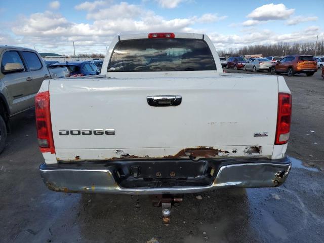 1D7HA18D24S734359 - 2004 DODGE RAM 1500 ST WHITE photo 6