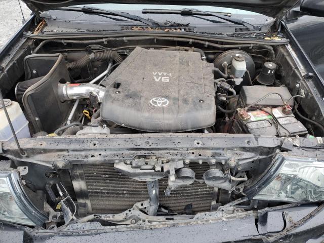 5TEJU62N76Z239381 - 2006 TOYOTA TACOMA DOUBLE CAB PRERUNNER BLACK photo 11