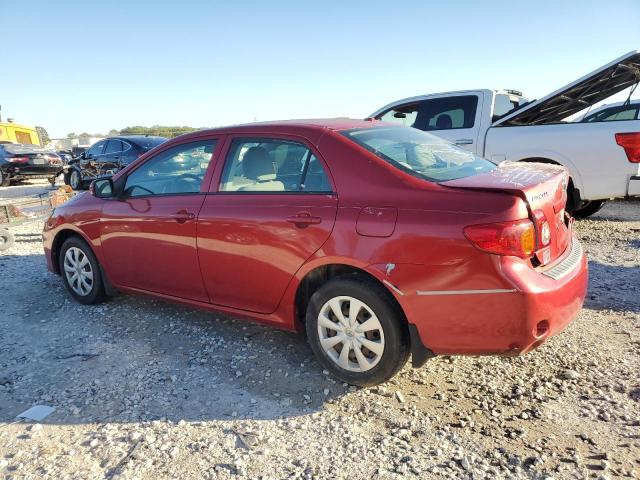 1NXBU40E39Z121963 - 2009 TOYOTA COROLLA BASE RED photo 2