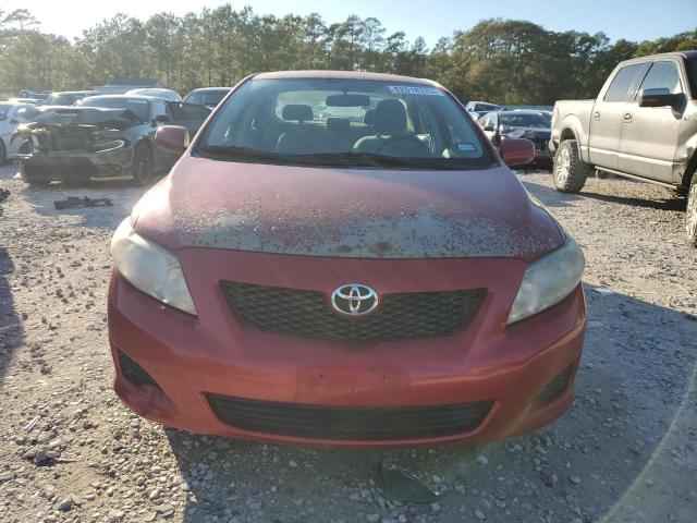 1NXBU40E39Z121963 - 2009 TOYOTA COROLLA BASE RED photo 5