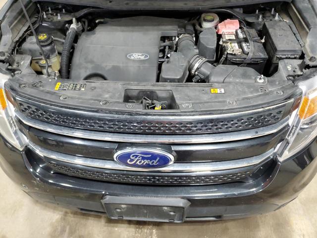 1FM5K8F85EGA92602 - 2014 FORD EXPLORER LIMITED Чорний фото 12
