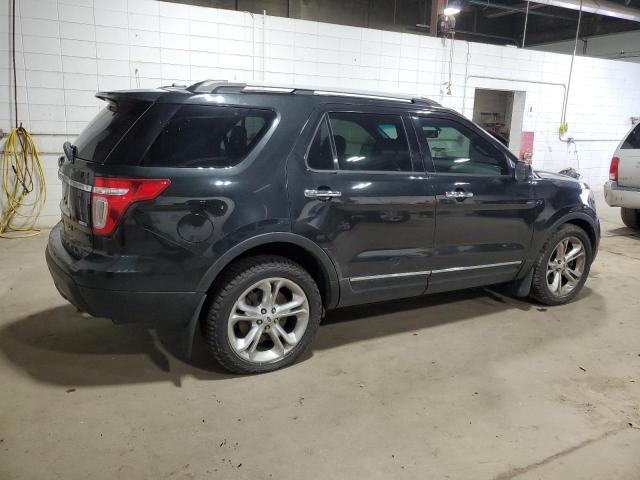 1FM5K8F85EGA92602 - 2014 FORD EXPLORER LIMITED Чорний фото 3