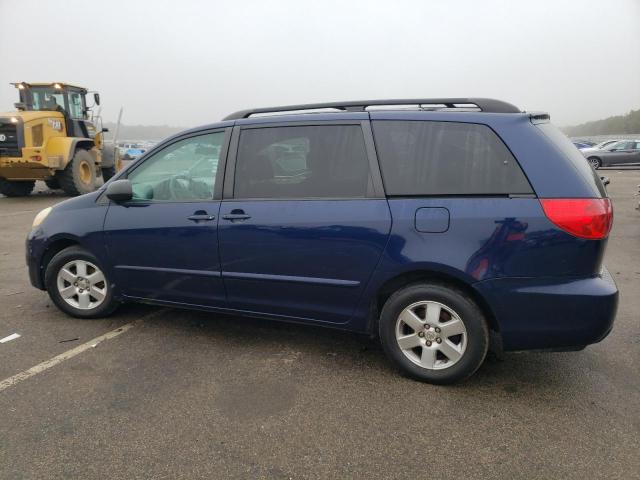 5TDZK23C77S066913 - 2007 TOYOTA SIENNA CE BLUE photo 2