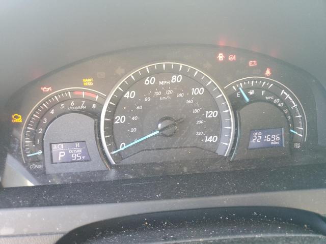 4T1BF1FK4CU608313 - 2012 TOYOTA CAMRY BASE ნაცრისფერი ფოტო 9