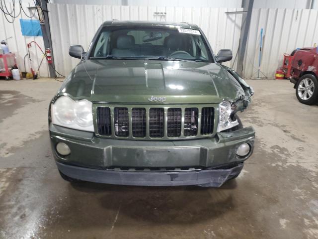 1J8GR48K97C605248 - 2007 JEEP GRAND CHER LAREDO GREEN photo 5