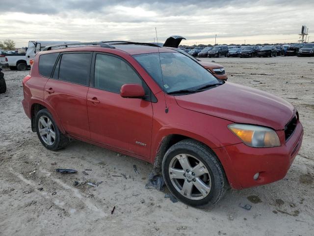 JTMBK32V375015165 - 2007 TOYOTA RAV4 SPORT RED photo 4