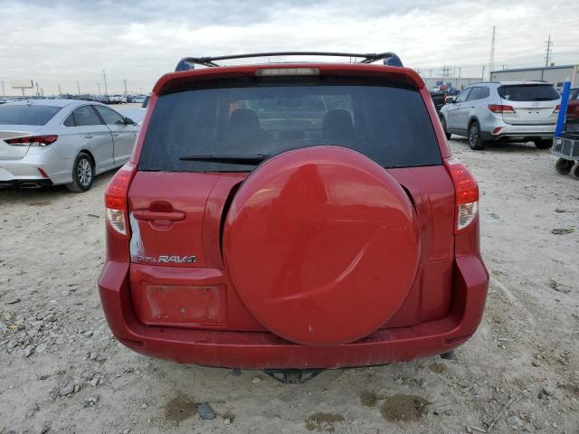 JTMBK32V375015165 - 2007 TOYOTA RAV4 SPORT RED photo 6