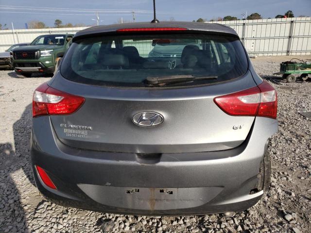 KMHD35LH2HU374987 - 2017 HYUNDAI ELANTRA GT GRAY photo 6