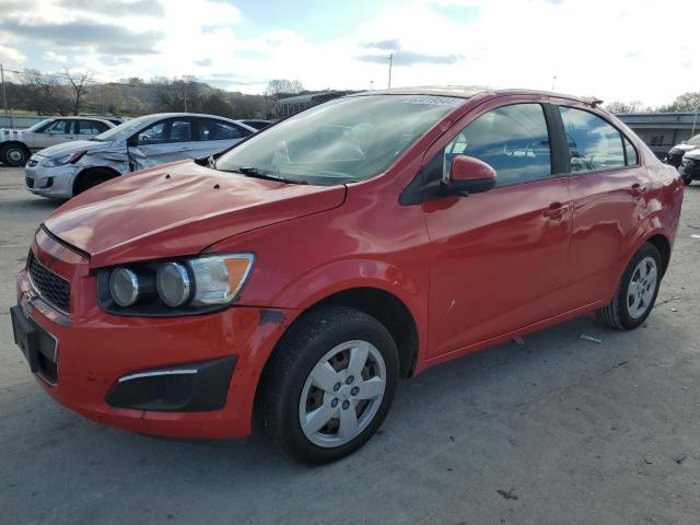 1G1JB5SH5D4155780 - 2013 CHEVROLET SONIC LS RED photo 1