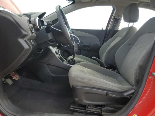 1G1JB5SH5D4155780 - 2013 CHEVROLET SONIC LS RED photo 7