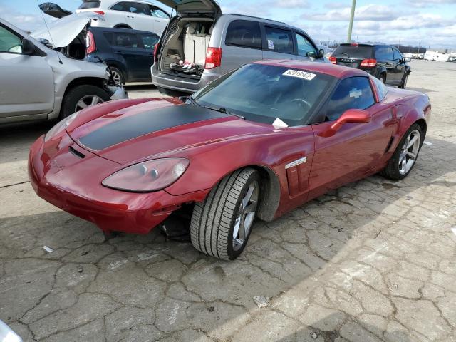 1G1YU2DW9A5109314 - 2010 CHEVROLET CORVETTE GRAND SPORT MAROON photo 1