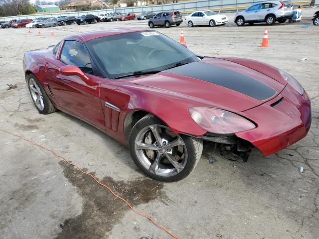 1G1YU2DW9A5109314 - 2010 CHEVROLET CORVETTE GRAND SPORT MAROON photo 4