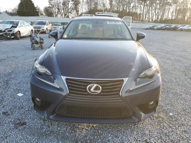 JTHBF1D29F5072690 - 2015 LEXUS IS 250 BLUE photo 5