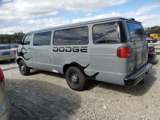 2B5WB35Y8XK552609 - 1999 DODGE RAM WAGON B3500 GRAY photo 2