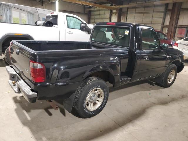 1FTYR10U43PA50042 - 2003 FORD RANGER BLACK photo 3