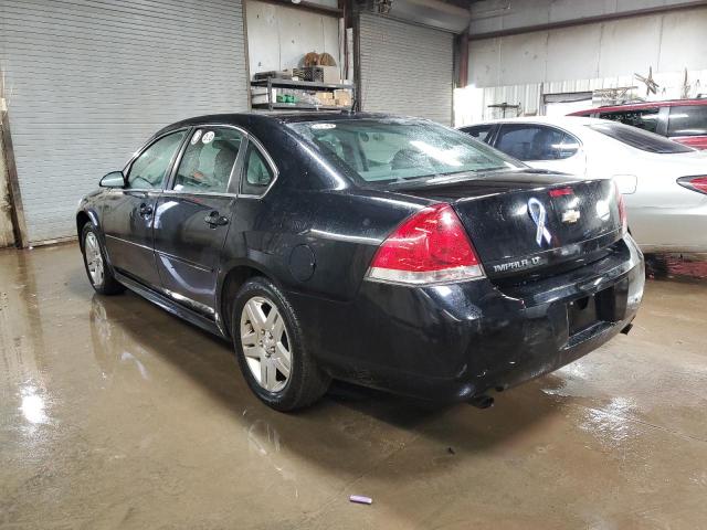 2G1WG5E33D1255668 - 2013 CHEVROLET IMPALA LT BLACK photo 2