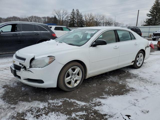 1G1ZA5EUXCF388460 - 2012 CHEVROLET MALIBU LS WHITE photo 1