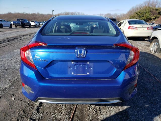 2HGFC2F67MH523558 - 2021 HONDA CIVIC LX BLUE photo 6