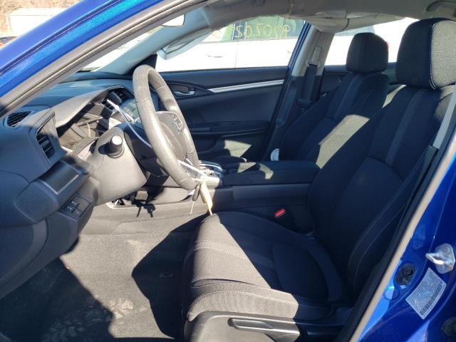 2HGFC2F67MH523558 - 2021 HONDA CIVIC LX BLUE photo 7