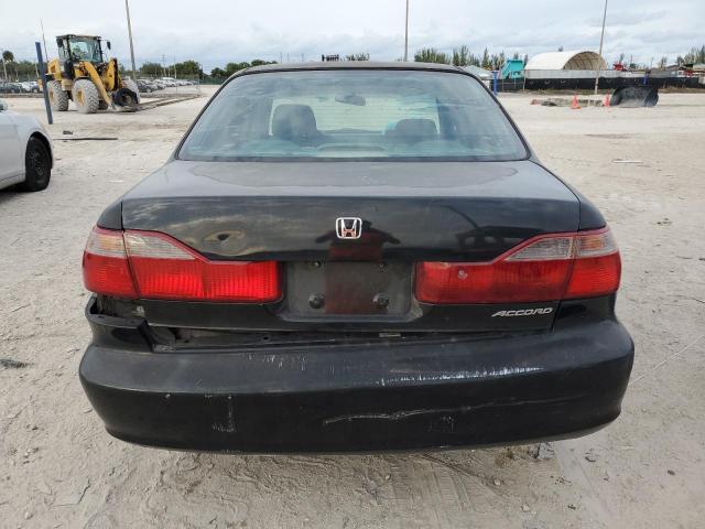 1HGCG5654WA163506 - 1998 HONDA ACCORD EX BLACK photo 6