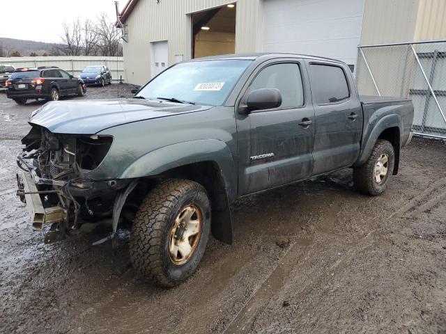 3TMLU4EN8AM054674 - 2010 TOYOTA TACOMA DOUBLE CAB GREEN photo 1