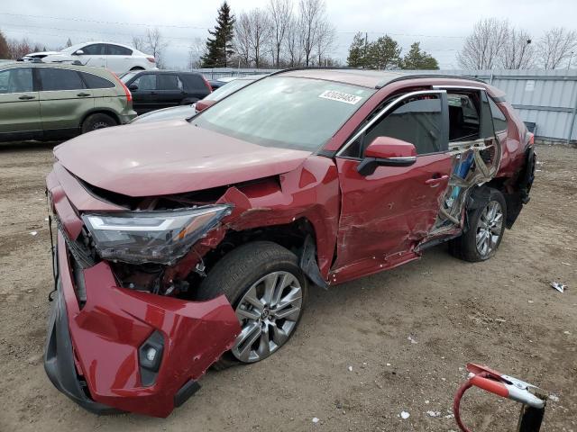 2T3R1RFVXPW356263 - 2023 TOYOTA RAV4 XLE BURGUNDY photo 1