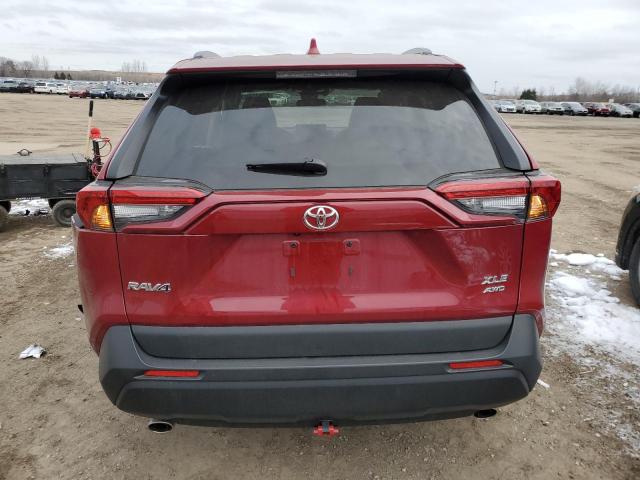 2T3R1RFVXPW356263 - 2023 TOYOTA RAV4 XLE BURGUNDY photo 6