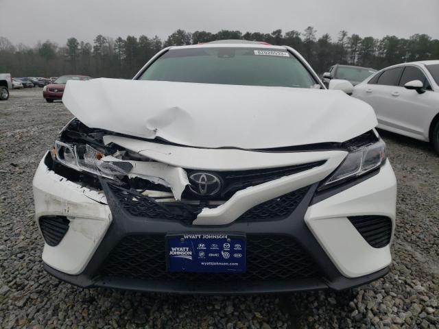 4T1B11HK8KU232709 - 2019 TOYOTA CAMRY L WHITE photo 5