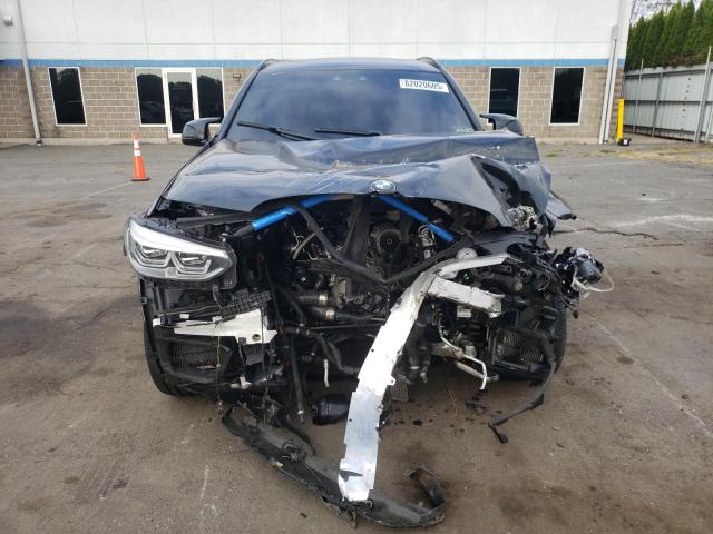5YMTS0C04L9B77020 - 2020 BMW X3 M COMPETITION BLACK photo 5
