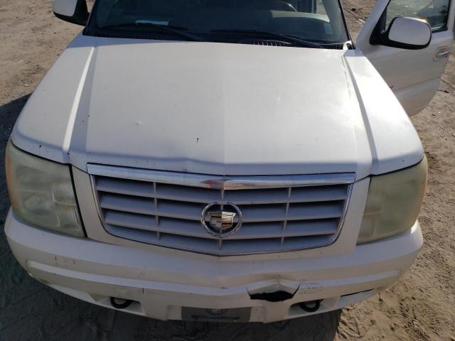 3GYFK66N54G326995 - 2004 CADILLAC ESCALADE ESV WHITE photo 12