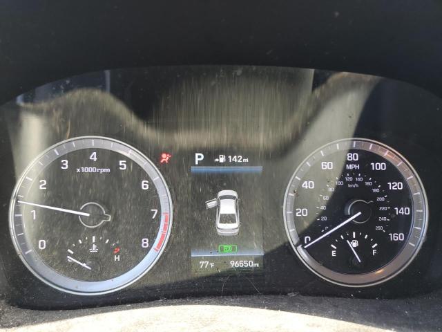 5NPE34AF7JH622817 - 2018 HYUNDAI SONATA SPORT WHITE photo 9