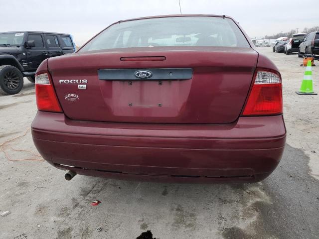 1FAFP34N37W148413 - 2007 FORD FOCUS ZX4 MAROON photo 6