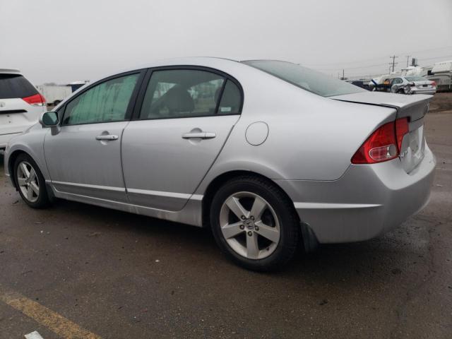 1HGFA16836L064150 - 2006 HONDA CIVIC EX SILVER photo 2