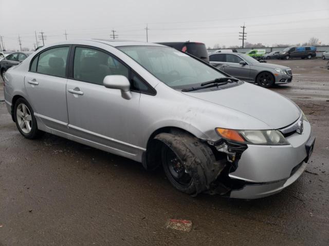 1HGFA16836L064150 - 2006 HONDA CIVIC EX SILVER photo 4