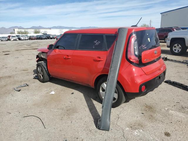 KNDJN2A27K7640251 - 2019 KIA SOUL RED photo 2