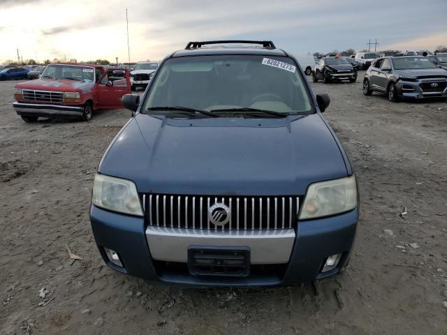 4M2YU57115DJ16546 - 2005 MERCURY MARINER BLUE photo 5