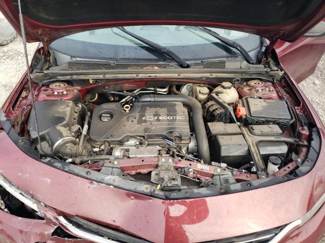 1G1ZB5STXGF190296 - 2016 CHEVROLET MALIBU LS BURGUNDY photo 11