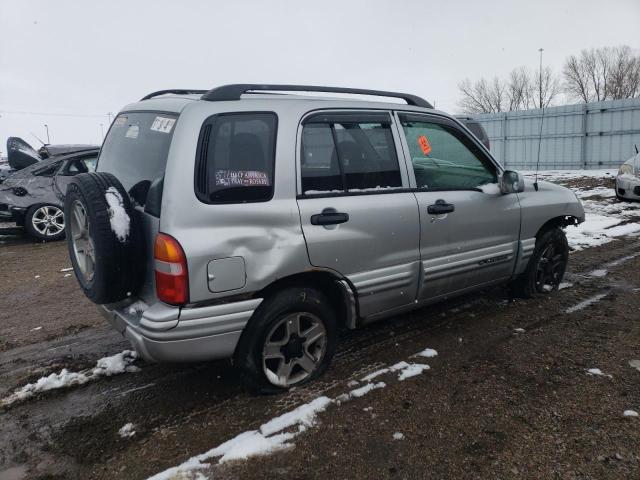 2CNBJ634236918010 - 2003 CHEVROLET TRACKER LT SILVER photo 3