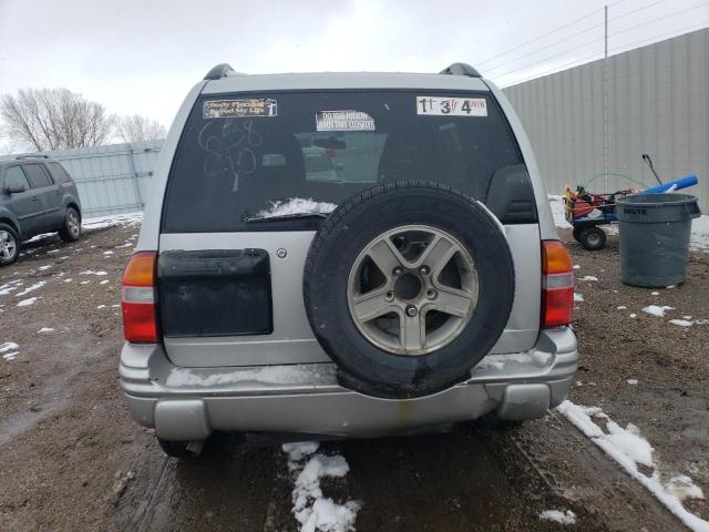 2CNBJ634236918010 - 2003 CHEVROLET TRACKER LT SILVER photo 6